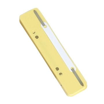 Q-Connect sponke za mape, rumene, 25 kosov