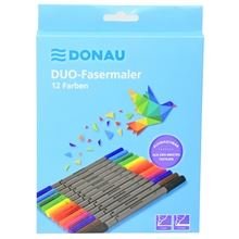 Donau obojestranski markerji, komplet 12 barv