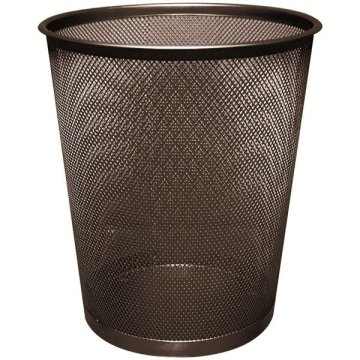 Q-Connect Koš za odpadke, žični, 18 L, črn