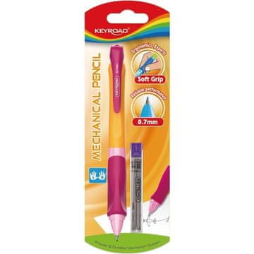 KEYROAD Mikro svinčnik Neo, 0,7 mm, roza