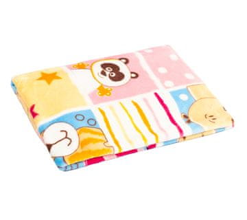 Otroška odeja ELLA - 75x100 cm - Patchwork