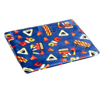 Otroška odeja ELLA - 75x100 cm - Gradbišče