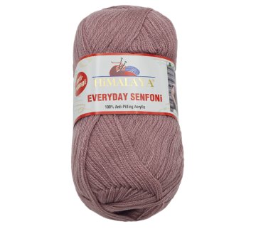 Himalaya Preja EVERYDAY SENFONi - 100 g / 196 m - Mehka akrilna preja z antikorom, pralna na 40 °C, priporočena velikost igle 4,5 mm.