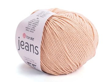 Pletena preja Jeans 50 g - (07) kremasta