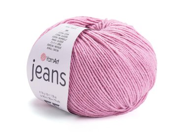 YarnArt Pletena preja Jeans 50 g - (65) stara roza