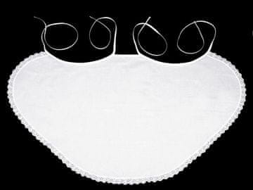 Poročni slinček, podložen z Madeiro - za zaključek - bel