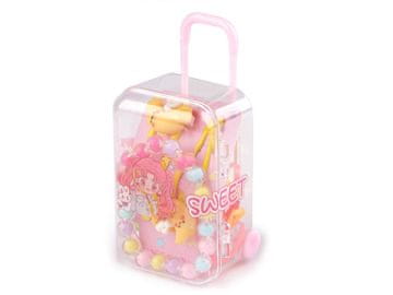 Zapestnica za dojenčke, palice in gumice v kovčku - večbarvna luna