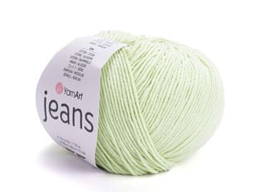 Pletena preja Jeans 50 g - (11) zelenih očes.