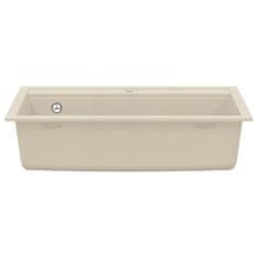 Vidaxl Umivalnica Bež 795 x 505 mm Granit