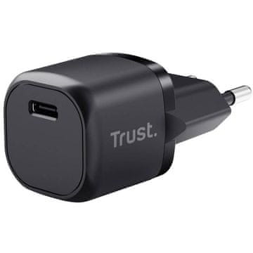 Trust Polnilec 20W MAXO USB-C črn