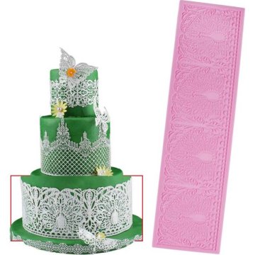 Silikonski model za užitne čipke 29,5x10 cm - Cakesicq