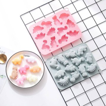 Silikonski model za sladkarije Dinozavri - Cakesicq