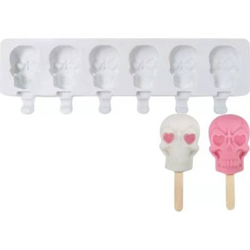 Silikonski model za lobanje za popsicle - Cakesicq