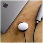 FIXED Brezžični polnilnik MagPad s podporo MagSafe in stojalom, 15 W, črn