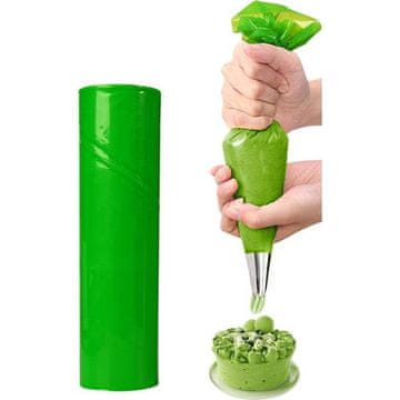 Vrečka za sladkarije 40 cm 100 kosov zvitka - Cakesicq