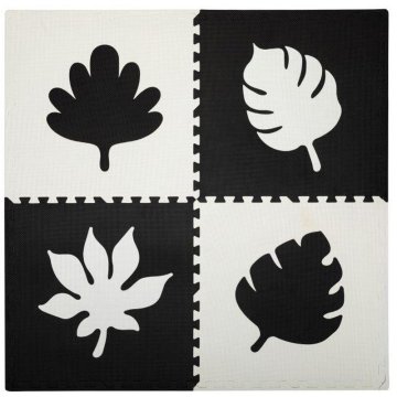 MoMi Igralna podloga puzzle FELI BLACK