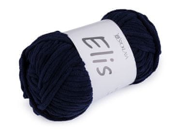 Pletenje ženilja Elis 100 g - (13) Pariška modra