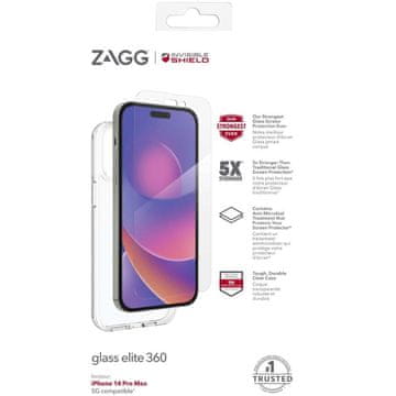 invisibleSHIELD ZAGG IS Glass Elite 360 iPhone 14 ProMax