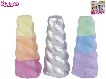 Unicorn Enorožec krede obarvane 8 cm 3 kosi