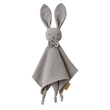 NEW BABY Rabbit siva muslinska spalka
