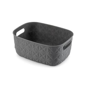 Curver Košara PH 26,5x19,5x11cm 4L SOFTEX siva