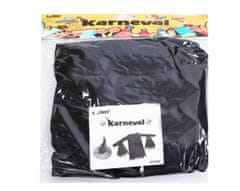 karneval - čarovnica (obleka, klobuk) črna