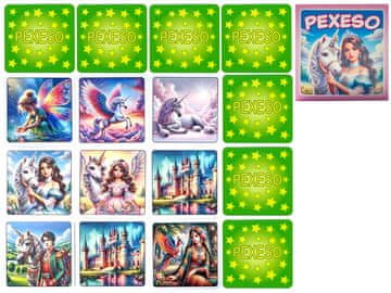 Pexeso Unicorn 64 kosov