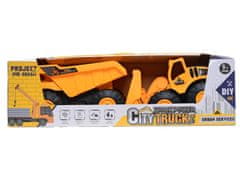 Avtomobili gradbeni bager nakladalec 24 cm + gradbeni smetar 26 cm prosto gibanje