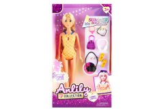 Punčka v kopalkah z dodatki 30 cm