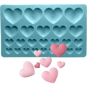 Silikonski model za srce 17,5x11cm - Cakesicq