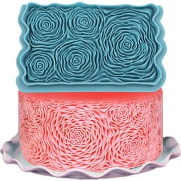 Silikonski model za površine rose 18x11,5cm - Cakesicq