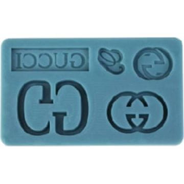 Silikonski model GUCCI 8,5x5cm - Cakesicq