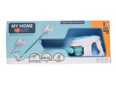 Sesalnik 34 cm na baterije z dodatki 3 kosi s svetlobo in zvokom