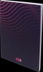 Beležnica FLEXY A5, 96 listov, podložena, mešane barve