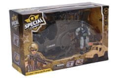 Vojaški helikopter s pilotom 23 cm