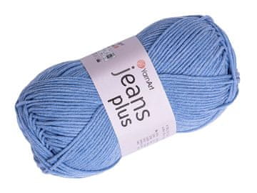 YarnArt Pletena preja Jeans Plus 100 g - (15/749) nebeško modra