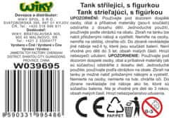 Rezervoar za streljanje s figuro 25 cm