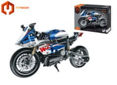 iM.Master Komplet za motorno kolo modra 32,4x17x11 cm