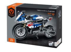 iM.Master Komplet za motorno kolo modra 32,4x17x11 cm