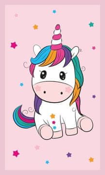 Faro Otroška brisača Unicorn Bombaž - frotir, 50/30 cm