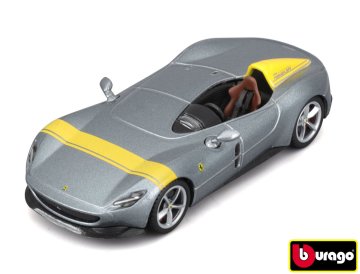 1:43 Ferrari Signature Series - Ferrari Monza SP1 - srebrna/rumena