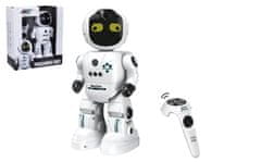 Robot za infrardeči nadzor plastika 26cm na baterije s svetlobo in zvokom