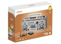 KOCO Gradbeni set Kasetni predvajalnik 1982 kosov 18,5x7,5x14,5 cm