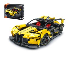 iM.Master Športni avtomobil rumene barve 33,6x15,7x10,2 cm