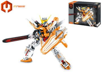 iM.Master Gradbeni set robot oranžna 24x16,8x30 cm