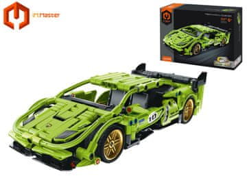 iM.Master Komplet za dirkalni avtomobil zelene barve 25x11,4x6,6 cm