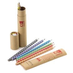 Teribear, komplet 8 barvic v papirnati tubi