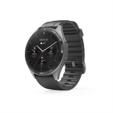 Hama 7010, pametna ura, GPS, telefonija, AMOLED 1,43", vodoodporna IP68/3 ATM, antracitna