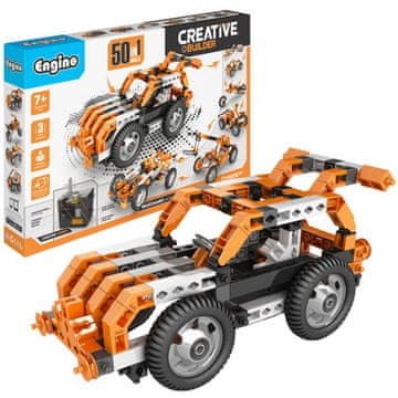ENGINO Creative Builder 50 modelov z mot.