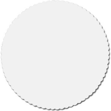 Podloga za torte bela 30cm 100 kosov - Wimex